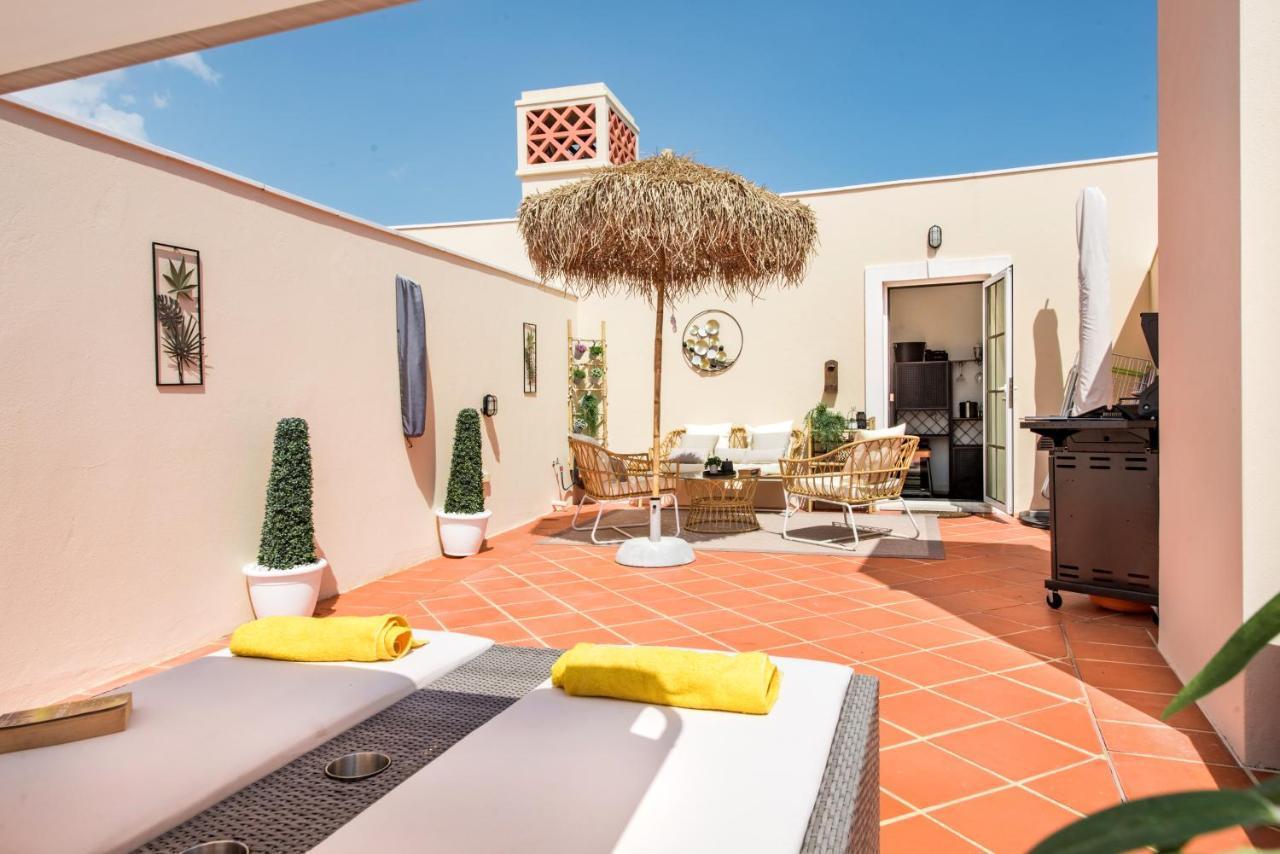 Luxury Apartment With Communal Pool And Terrace Quarteira Zewnętrze zdjęcie